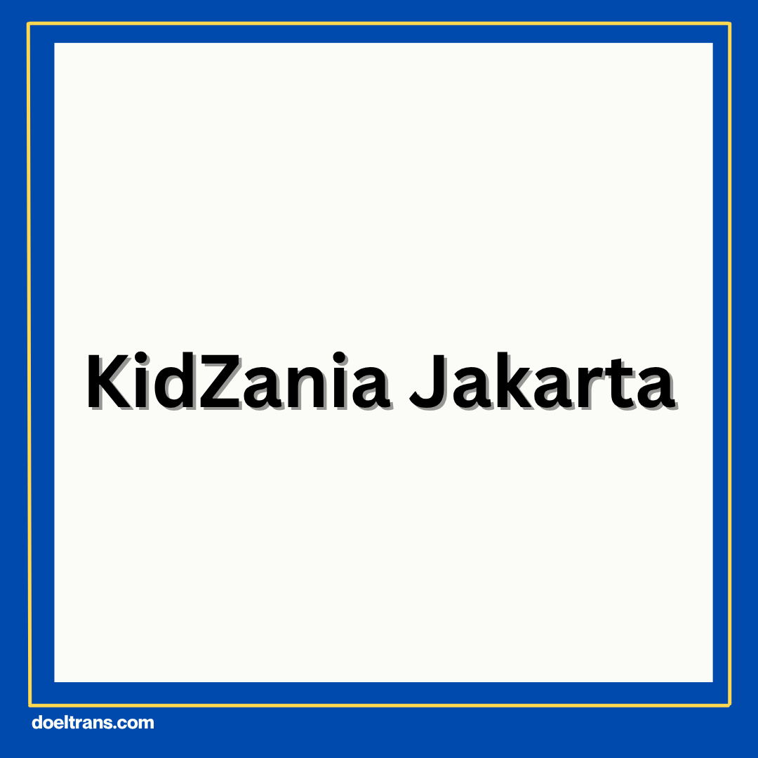KidZania Jakarta.