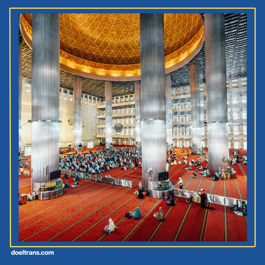 Masjid Istiqlal di Jakarta.