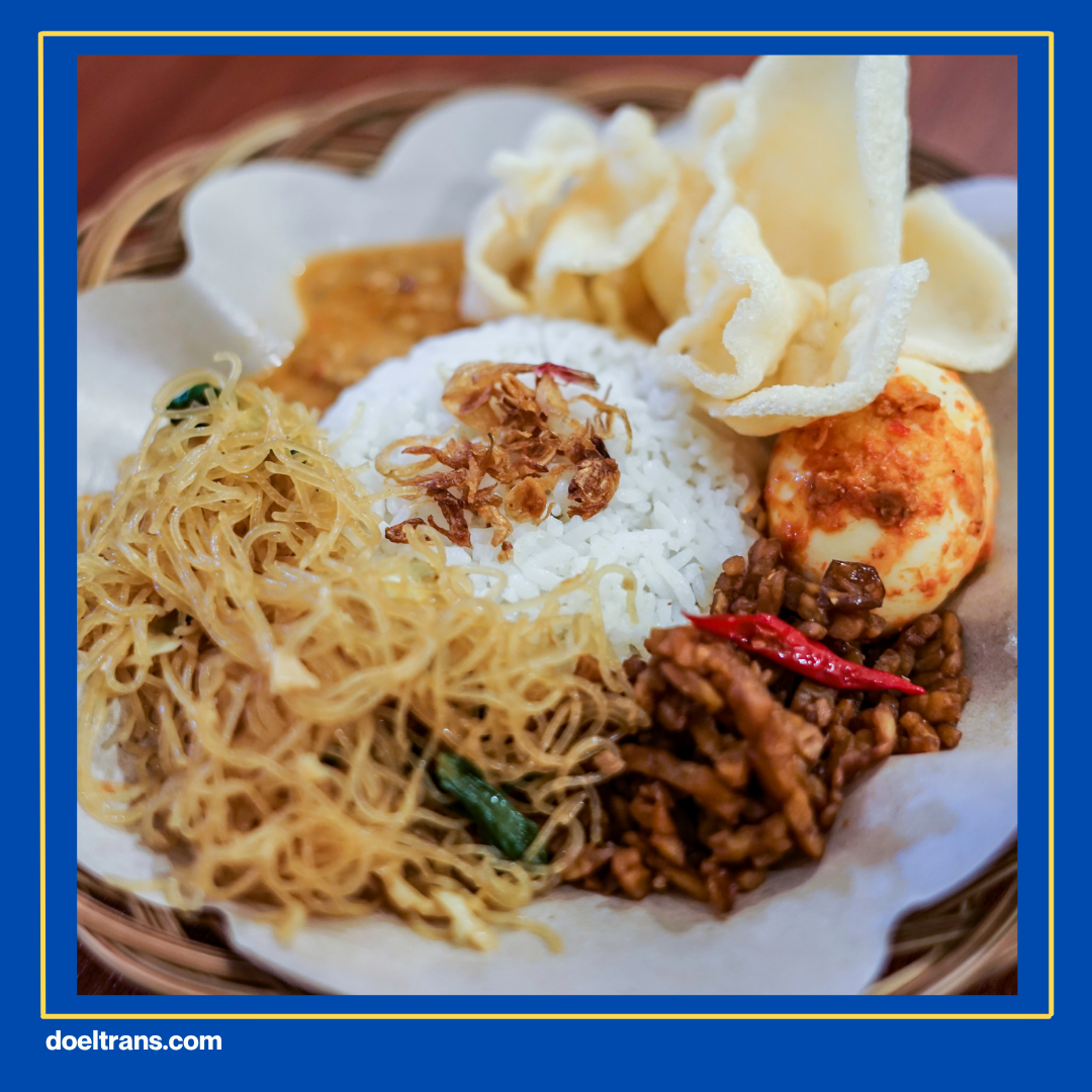 Nasi Uduk Wisata Makanan di Jakarta.