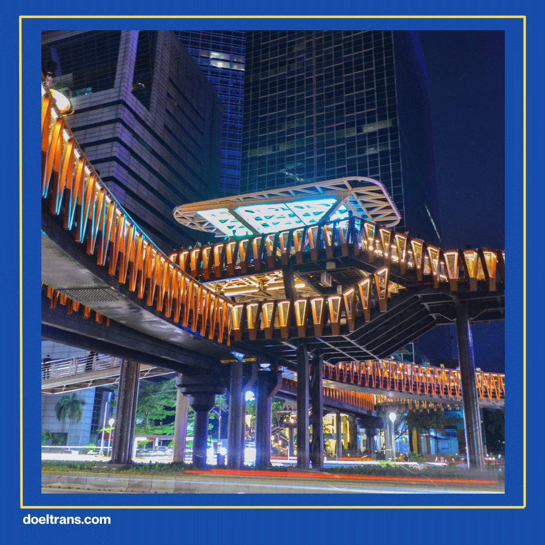 Jembatan Penyeberangan Orang Sudirman.