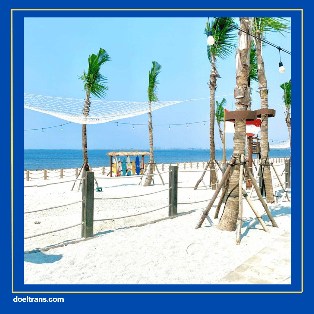 Pantai Pasir Putih PIK 2 Wisata di Jakarta.