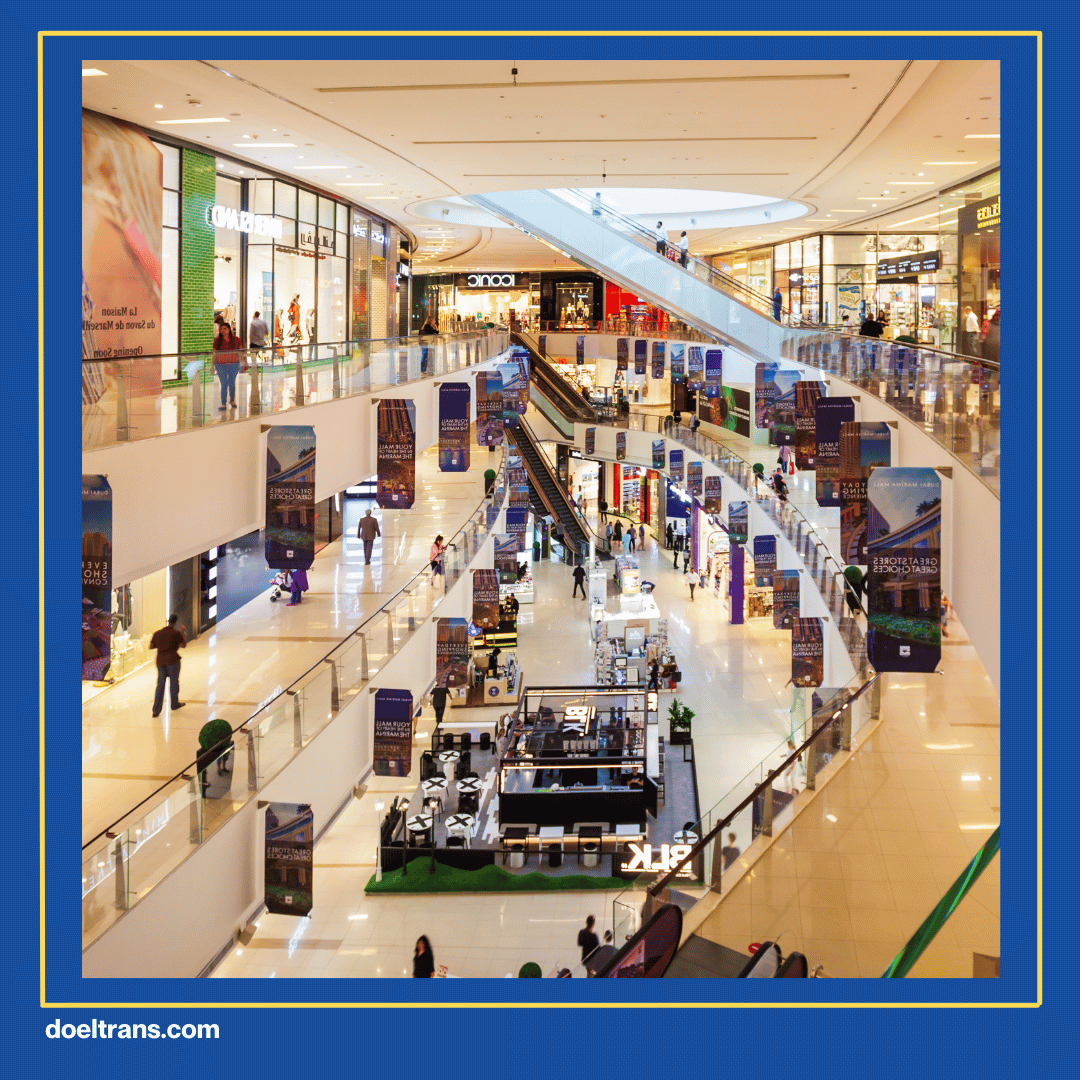 Pusat Perbelanjaan Lengkap.