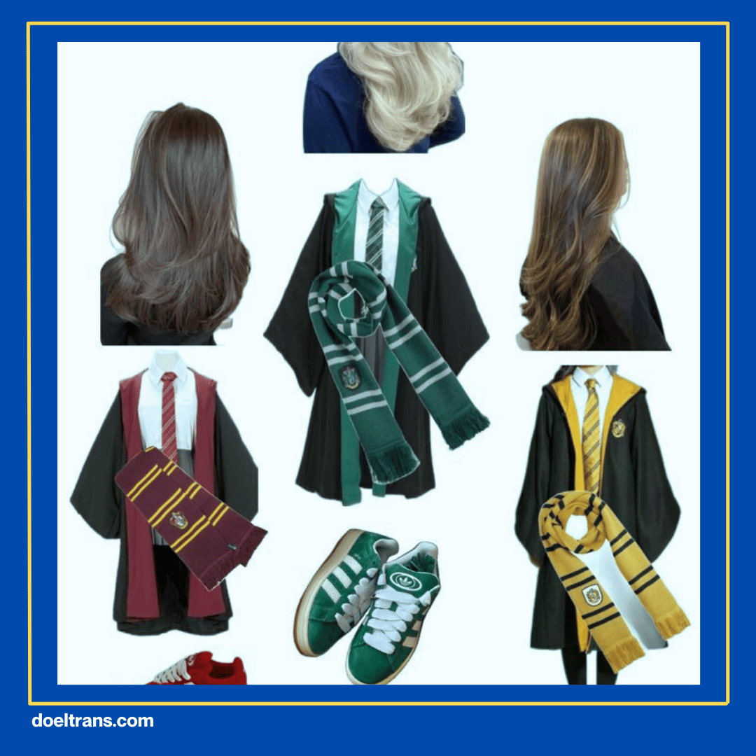 Siapkan Outfit Terbaik ala Harry Potter.
