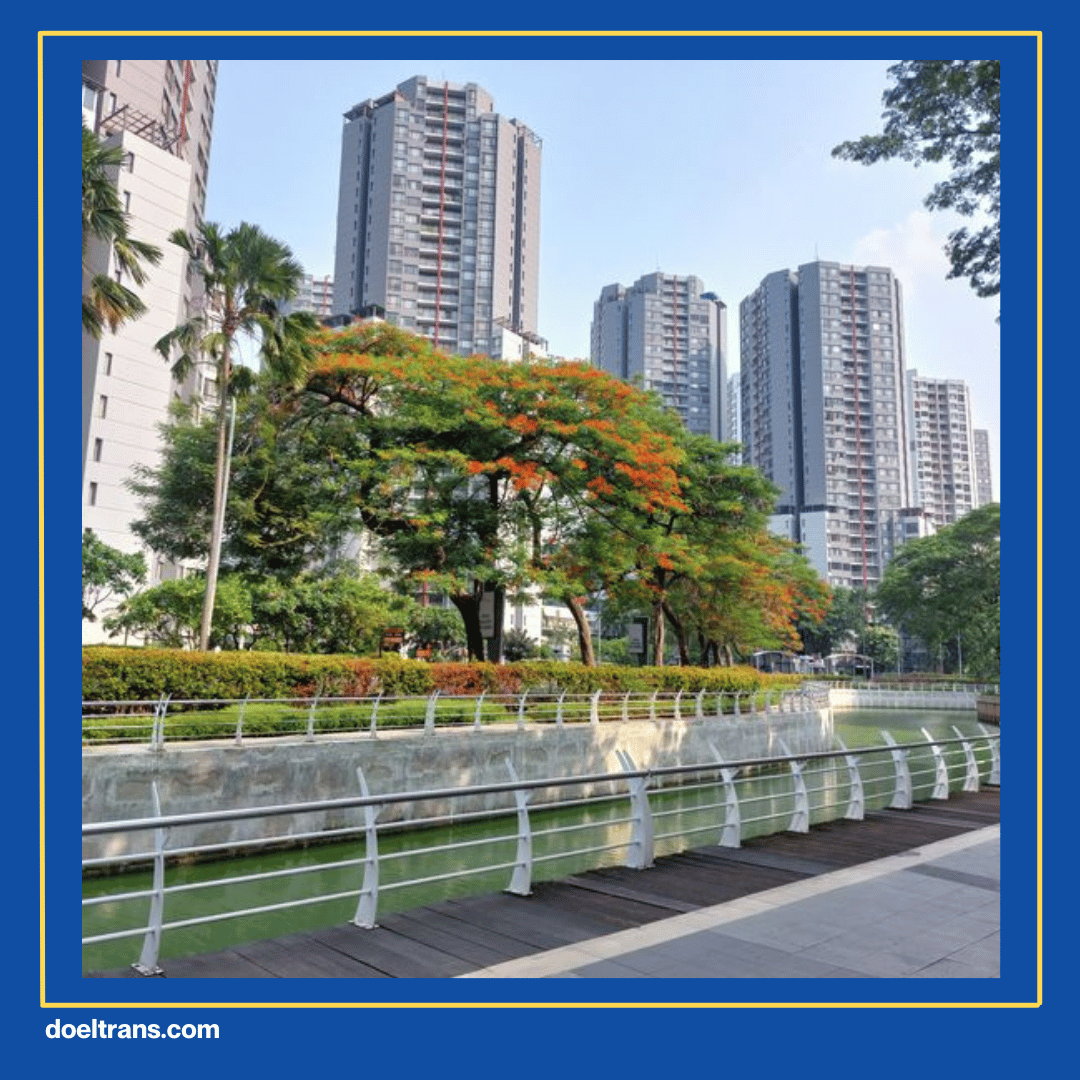 Taman Kota Jakarta Garden City.