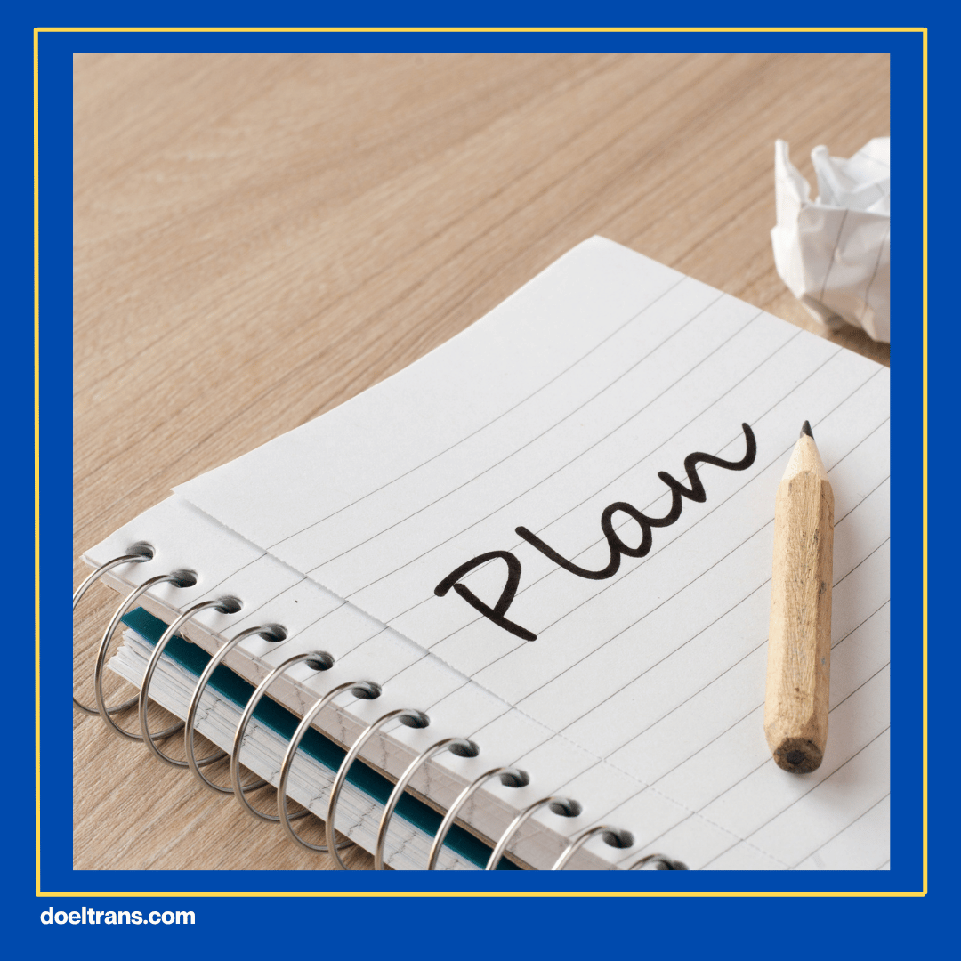 Merencanakan Jauh Hari