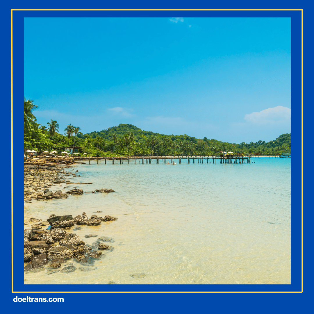 Lagoon of Ancol Beach