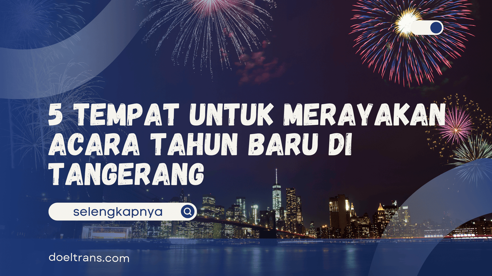 Acara Tahun Baru di Tangerang