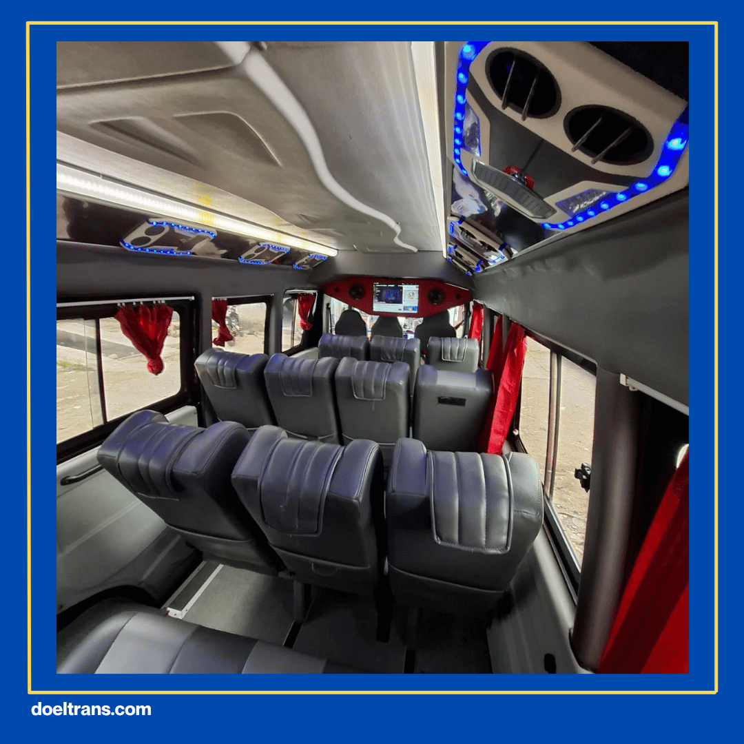 Konfigurasi Kursi dan Kenyamanan