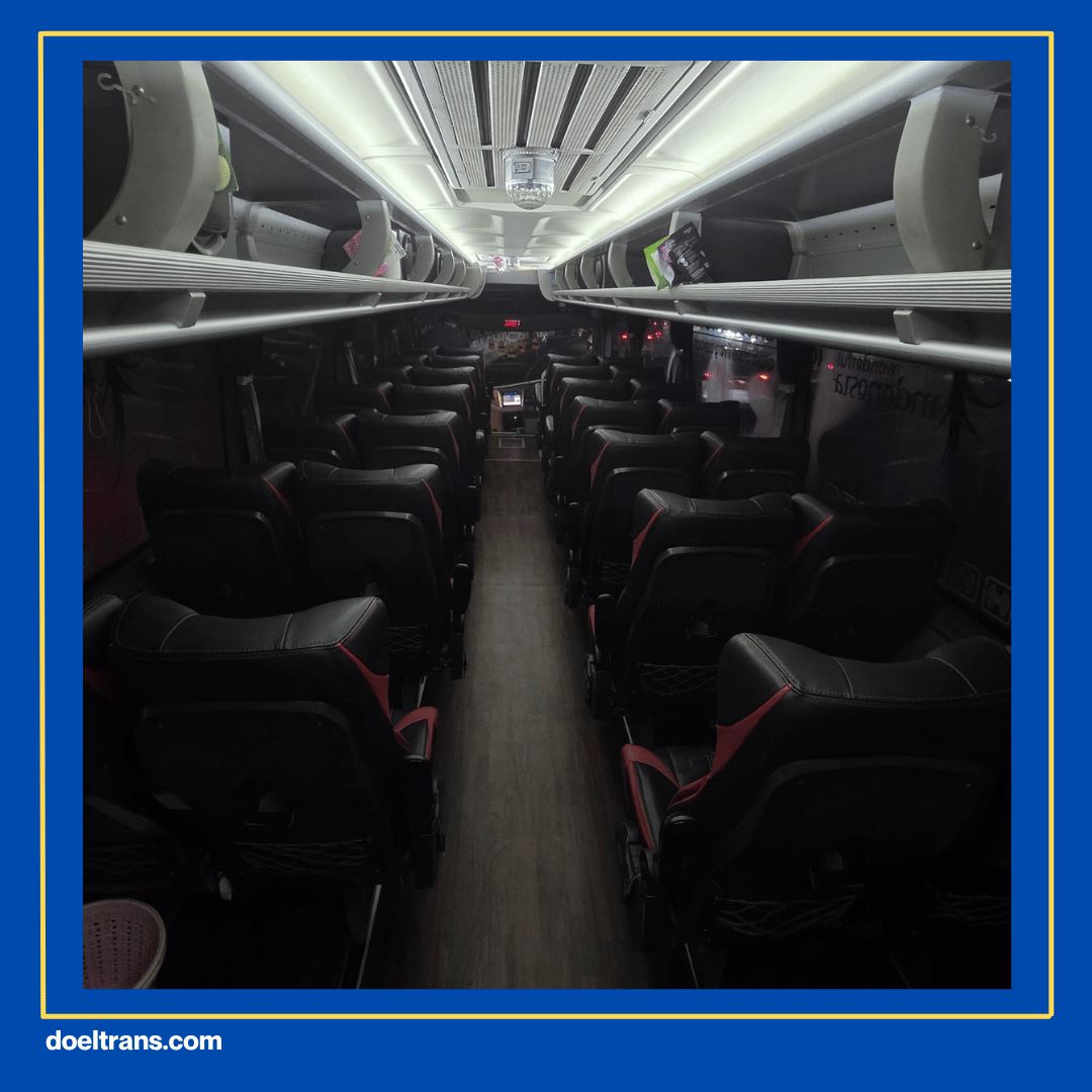 Kabin Luas Kursi Fleksibel